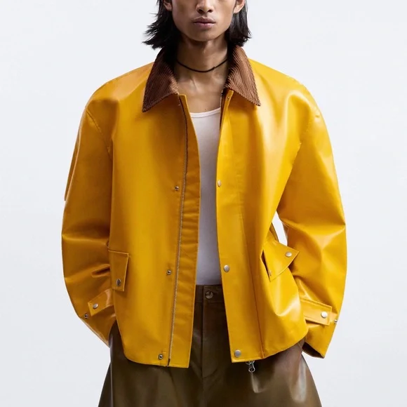 Zara yellow jacket - Picture 1 of 2